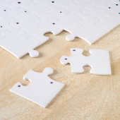 Elegant floral mandala en confetti afbeelding legpuzzel (Zijkant)