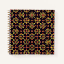 Elegant Floral Mandala patroon Notitieboek