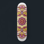 Elegant Floral Mandala Persoonlijk Skateboard<br><div class="desc">ontwerp van floral mandala op het skateboard</div>