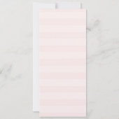 Elegant Floral Moederdag Brunch Menu Kaart (Achterkant)