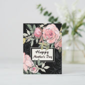 Elegant Floral Moederdag Inspirerend Bijbel Briefkaart (Staand voorkant)