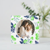 Elegant Floral Moederdag Kaart (Staand voorkant)