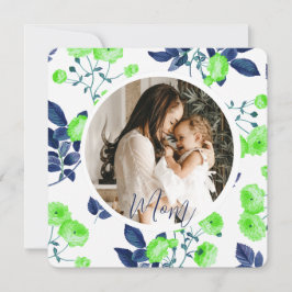 Elegant Floral Moederdag Kaart