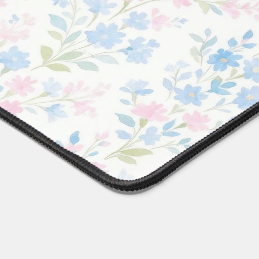 Elegant Floral Monogram Bureaumat (Hoek)