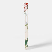 Elegant Floral Monogram Case-Mate iPhone Case (Achterkant / Links)