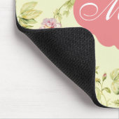 Elegant floral mousepad muismat (Hoek)