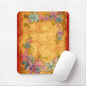 Elegant  Floral Mousepad Muismat (Met muis)