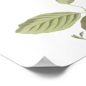 Elegant Floral Natuur Calligraphy Wedding Welcome Poster (Hoek)