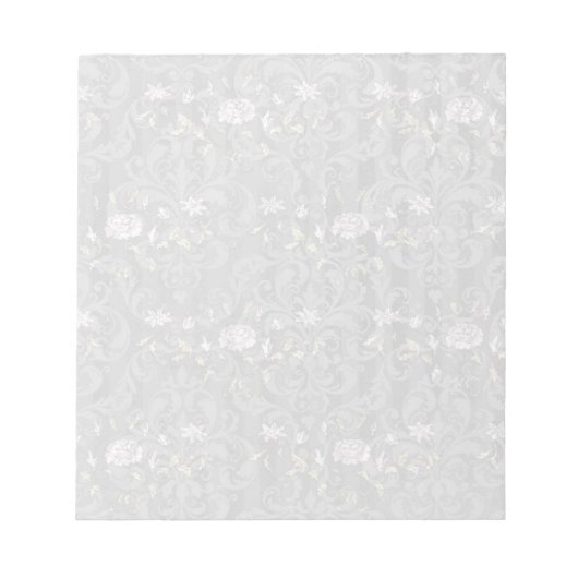 Elegant Floral Notitieblok (Voorkant)