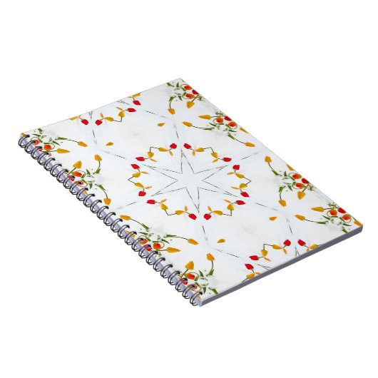 Elegant  Floral Notitieboek (Rechterzijde)