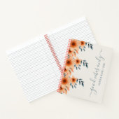 Elegant Floral Notitieboek (Binnen)