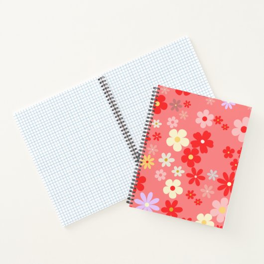 Elegant Floral Notitieboek (Binnen)