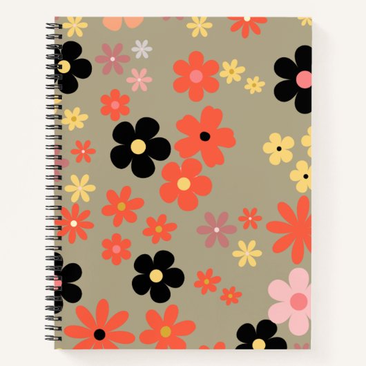 Elegant Floral Notitieboek (Voorkant)