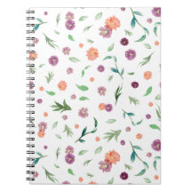 Elegant Floral Notitieboek – Prachtig verjaardagsc