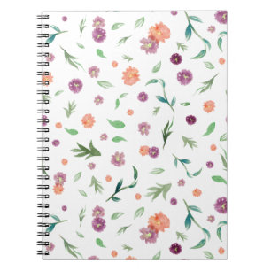 Elegant Floral Notitieboek – Prachtig verjaardagsc