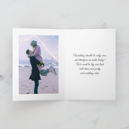 Elegant Floral Ocean Beach Summer Wedding (Binnen)