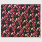 Elegant Floral Paarse Calla Lilies Cadeaupapier (Vlak)