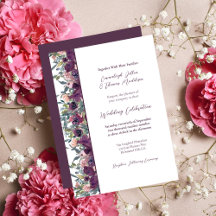 Elegant Floral | Paarse Garland Weddenschap