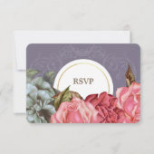 Elegant  Floral Painting RSVP-kaarten RSVP Kaartje (Voorkant)