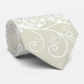  Elegant Floral Paisley Stylish Wedding Stropdas (Opgerold)