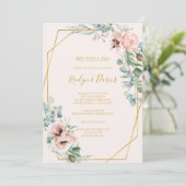 Elegant Floral | Pastel dat we nog steeds niet ver Kaart (Staand voorkant)