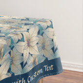 Elegant Floral Pattern Beauful Romantic Flowers Tafelkleed