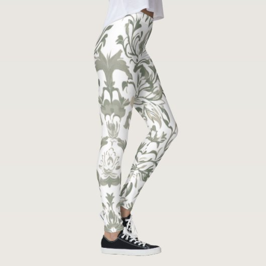 Elegant  Floral Pattern Leggings (Rechts)