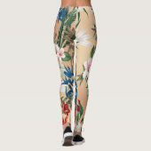 Elegant Floral Pattern Leggings (Achterkant)