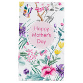 Elegant Floral Pattern | MOEDERDAG Klein Cadeauzakje (Voorkant)
