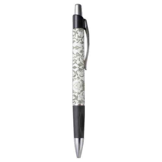 Elegant Floral Pattern Pen (Achterkant (Verticaal))
