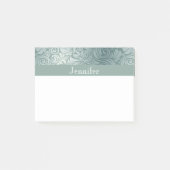 Elegant Floral Pattern Post-it® Notes (Voorkant)