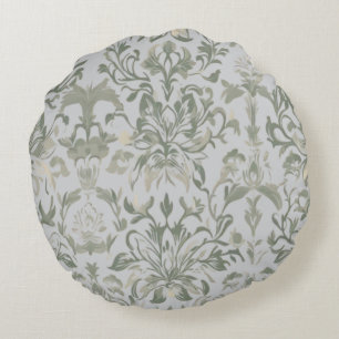Elegant  Floral Pattern Rond Kussen