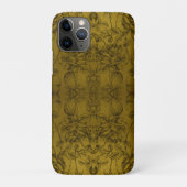 Elegant Floral Pattern rustic green Case-Mate iPhone Case (Achterkant)