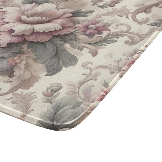 Elegant  Floral Pattern Snijplank (Hoek)