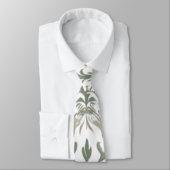 Elegant Floral Pattern Stropdas (Gebonden)