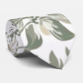 Elegant Floral Pattern Stropdas (Opgerold)