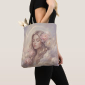 Elegant Floral Pattern Tote Bag (Dichtbij)