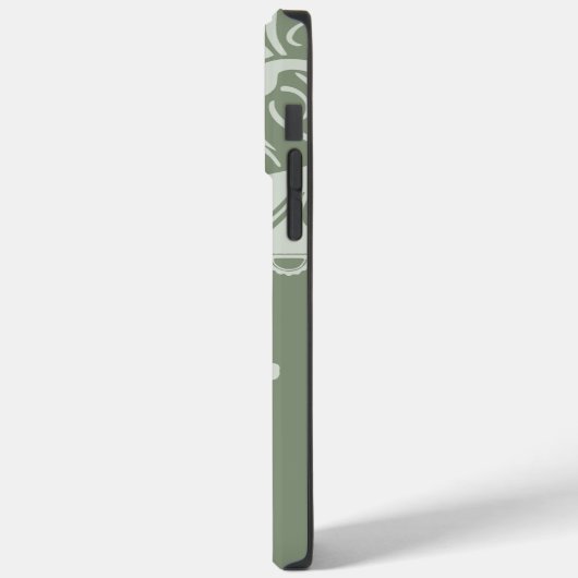 Elegant Floral Peacock Case-Mate iPhone Case (Achterkant / Links)