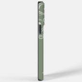 Elegant Floral Peacock Case-Mate iPhone Case (Achterkant / Rechts)