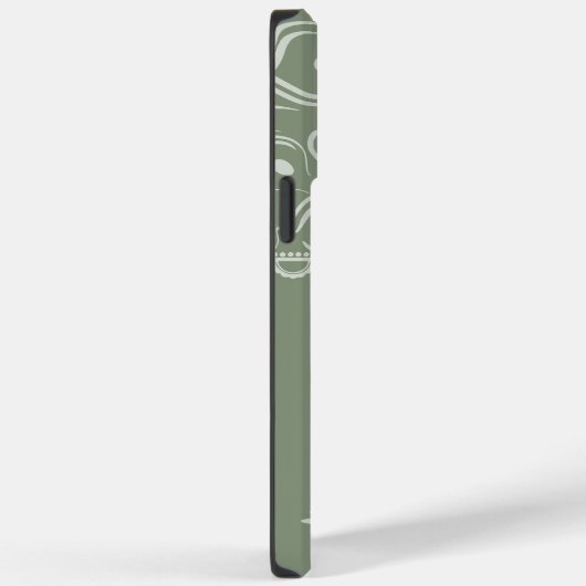 Elegant Floral Peacock Case-Mate iPhone Case (Achterkant / Rechts)