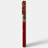 Elegant Floral Peacock Case-Mate iPhone Case (Achterkant / Links)