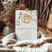 Elegant Floral Perfect Pear Vrijgezellenfeest Kaart