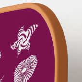 elegant floral pickleball paddle (Links Detail)