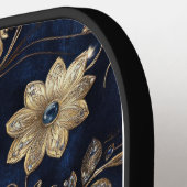 Elegant Floral Pickleball Paddle (Links Detail)