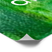 Elegant Floral Pink Art Poster (Hoek)