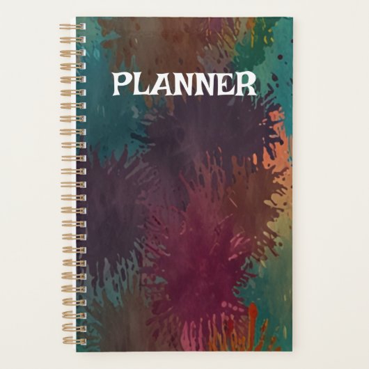 Elegant Floral Planner (Voorkant)