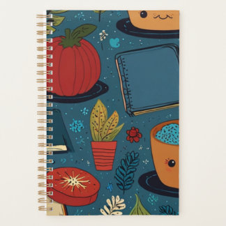 Elegant Floral Planner