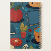 Elegant Floral Planner (Achterkant)
