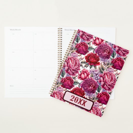 Elegant Floral Planner (Display)