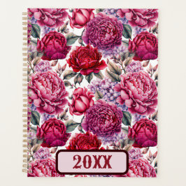 Elegant Floral Planner